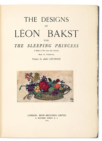 BAKST, LEON. The Designs of Léon Bakst for The Sleeping Princess.